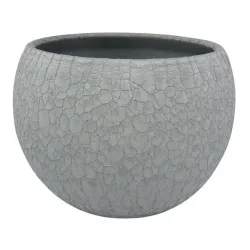 Lillepott Domoletti, keraamiline, hall v.