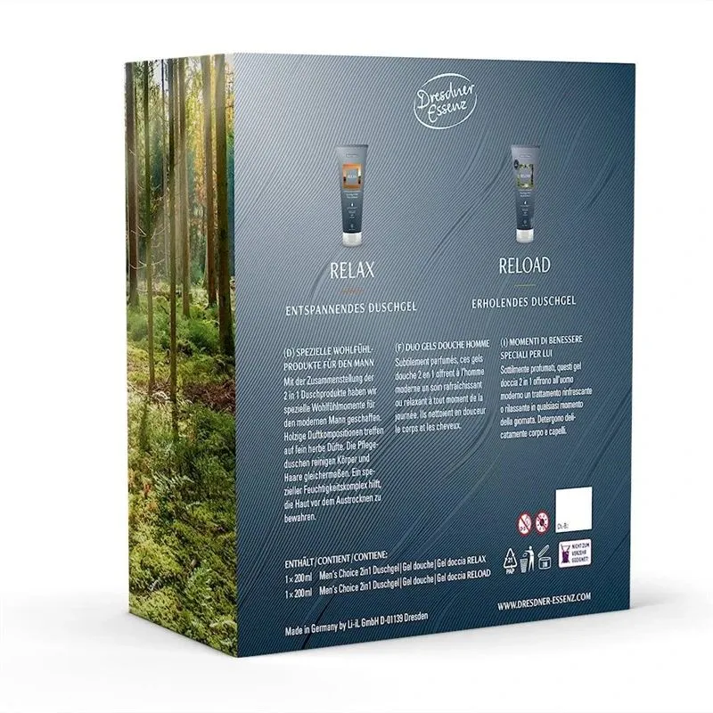 Ķermeņa mazgāšanas komplekts Dresdner Essenz MENS CHOICE