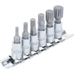 2162 12-kanšu uzgaļu XZN kompl. 4-12mm 1-4mm BGS