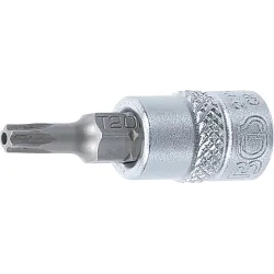 Bit Socket - 6.3 mm ,1-4, Drive - T-Star tamperproof ,for Torx, T20