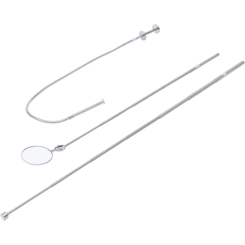 Magnetic Lifter - Claw and Inspection Mirror Set - 3-pcs.