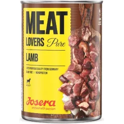 Mitrā barība ,konservi, suņiem Josera Meat Lovers Lamb, jēra gaļa, 0.4 kg