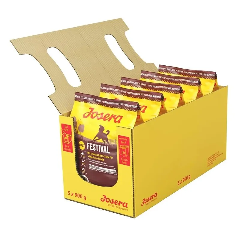 Sausā suņu barība Josera JOS0252, mājputnu gaļa, 0.9 kg