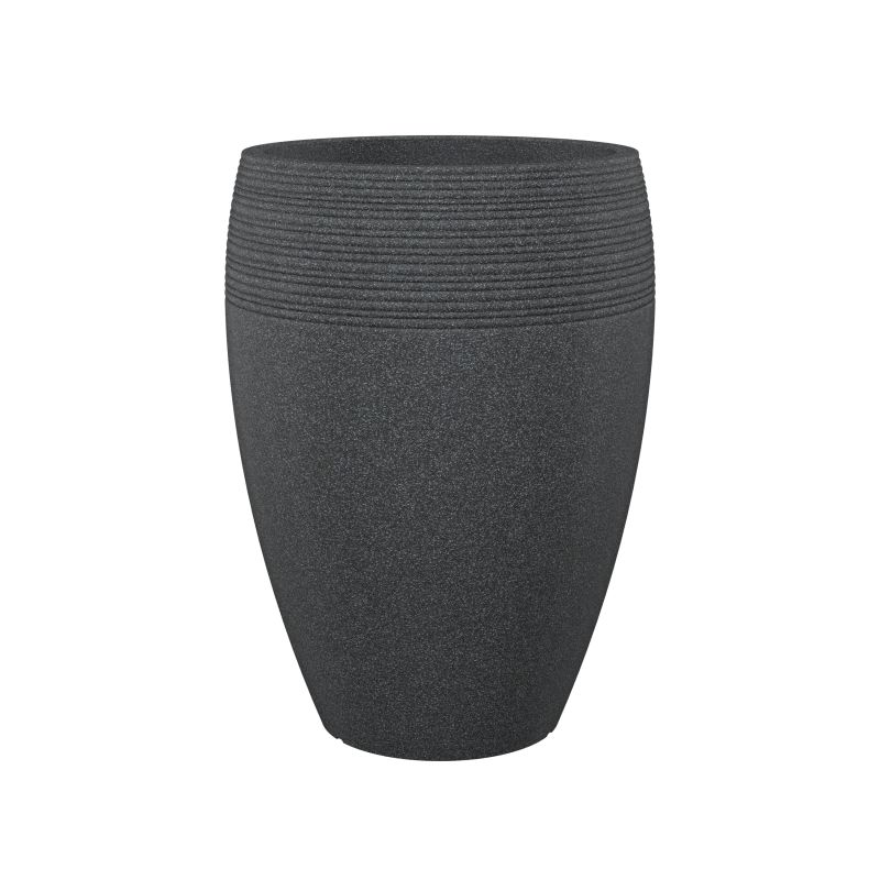 Puķu pods 283-65 schwarz-granit d47