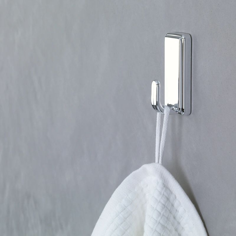 Крючок для одежды Tesa Powerstrips, хромовый цв.