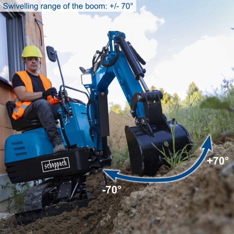 Mini-excavator EXC815, Scheppach