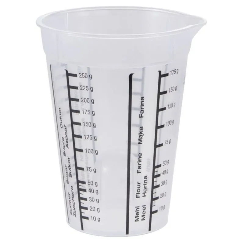 Matavimo indas Keeeper 10493, 0.25 l, skaidri sp.