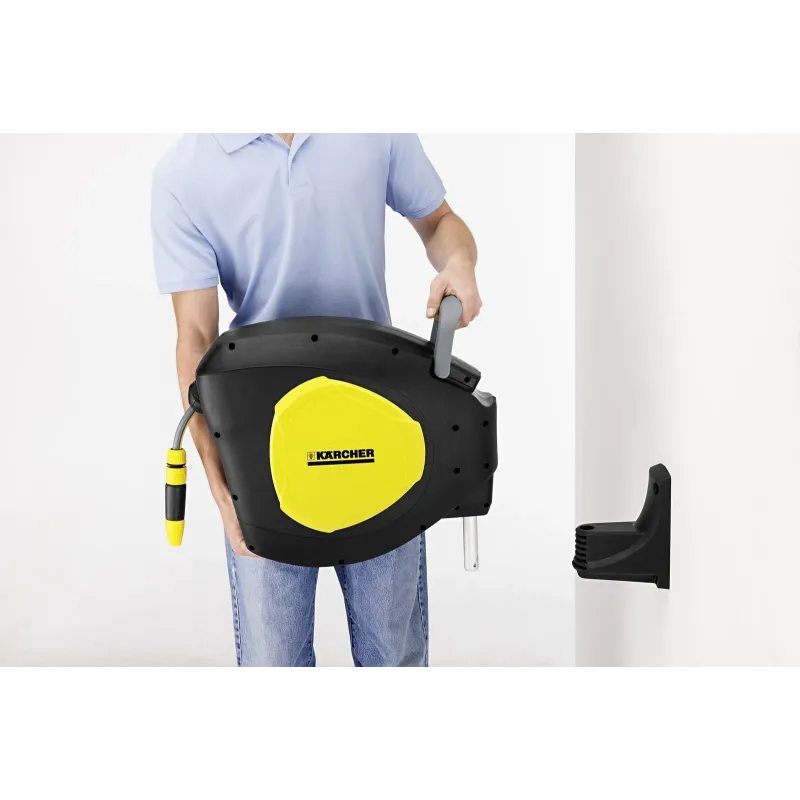 Automātiska šļūtenes spole ar laistīšanas šļūteni Kärcher Compact Reel CR 5.330, 30 m