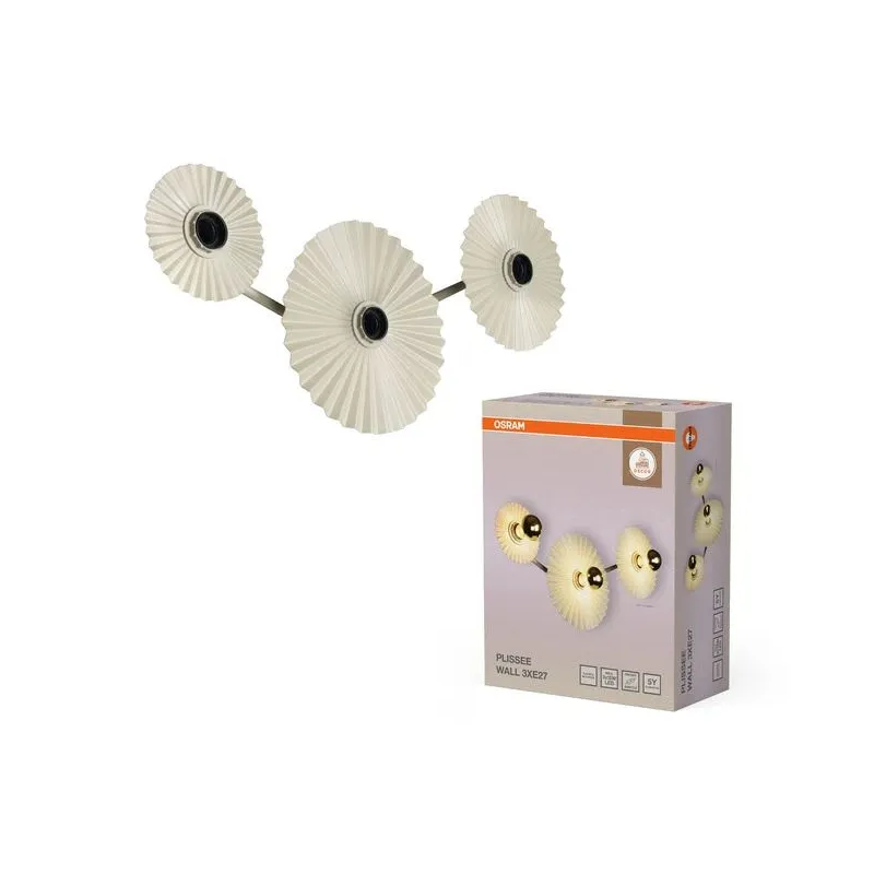 Lampa sienas Osram, E27, 3 x 40 W