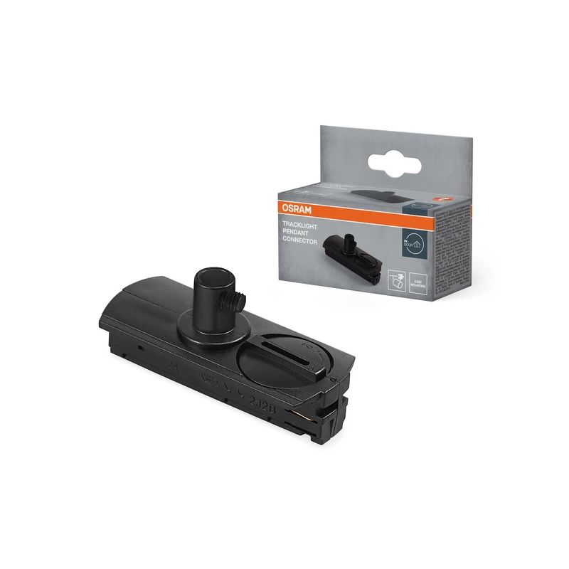 Sliedes stiprinājums iekarams melns