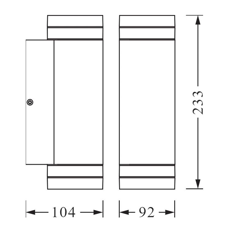 Āra sienas lampa ledvance endura gu10
