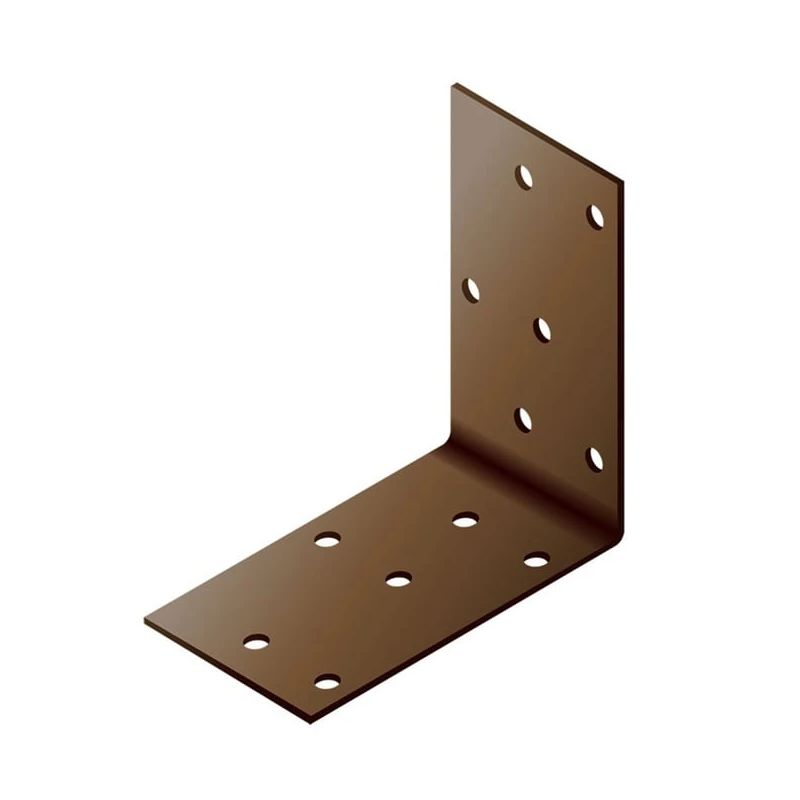 Stūra lenki 60x60x40x2,0 brūns