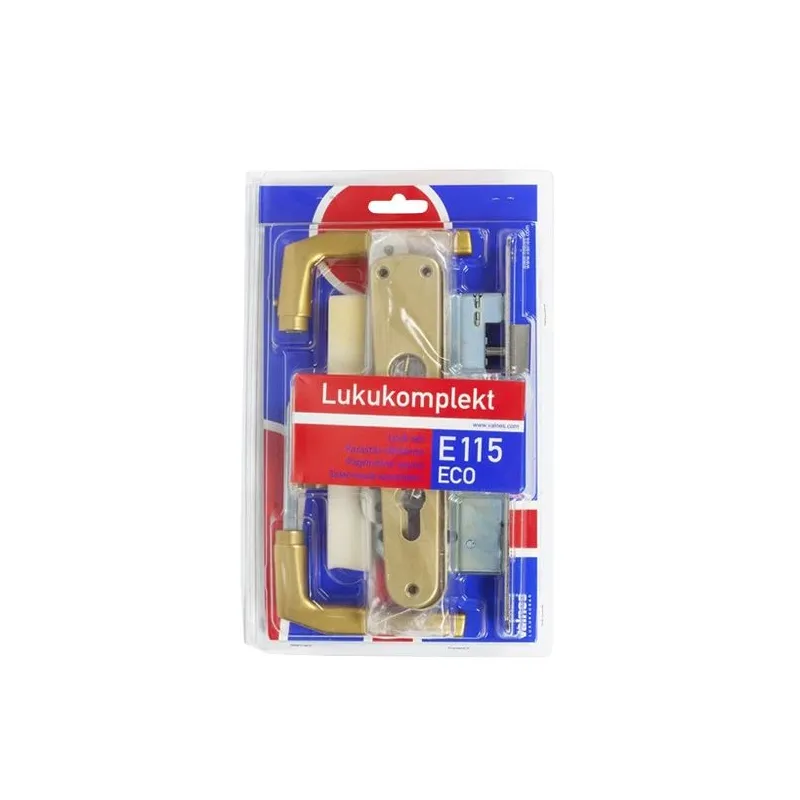 Slēdzenes komplekts ar maināmo virzienu