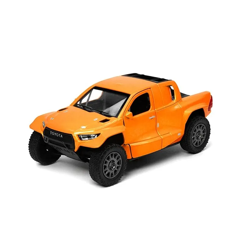 KINSMART Miniatūrais modelis - Toyota GR DKR Hilux, izmērs 1:36