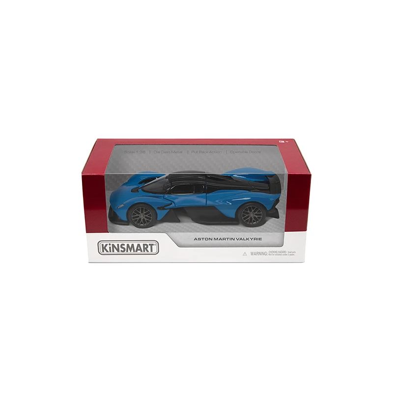 KINSMART Miniatūrais modelis - Aston Martin Valkyrie, izmērs 1:36