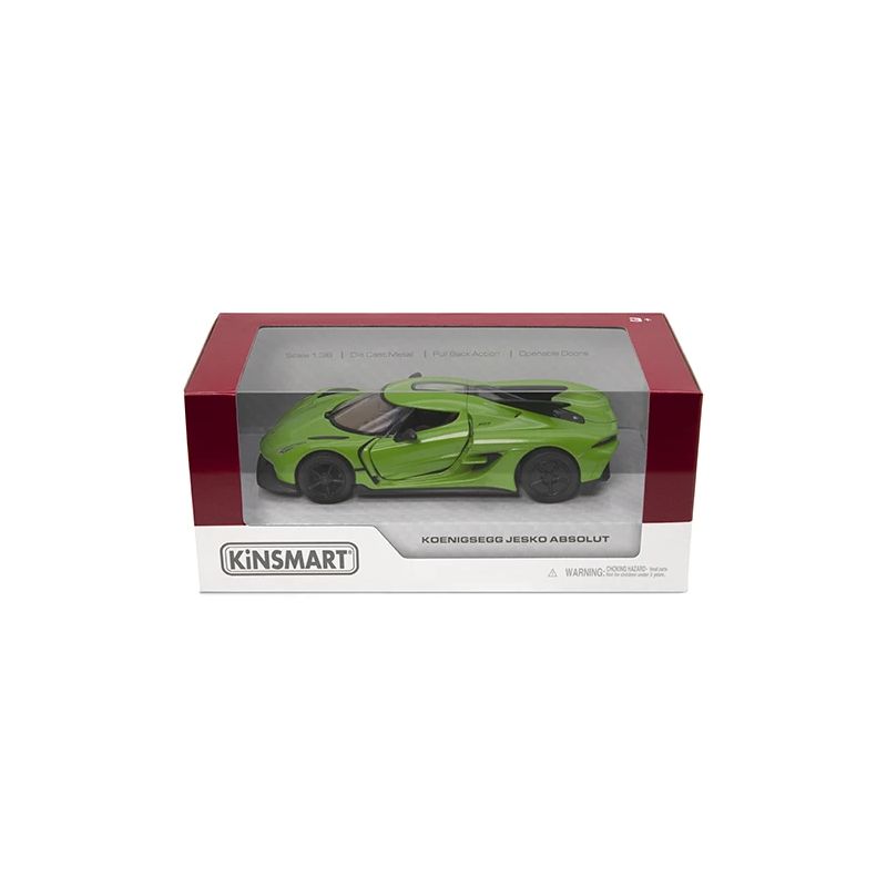 KINSMART Miniatūrais modelis - Koenigsegg Jesko Absolut, izmērs 1:36