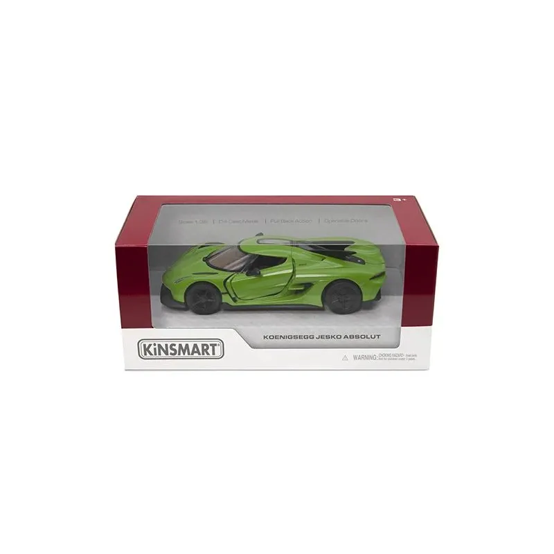 KINSMART Miniatūrais modelis - Koenigsegg Jesko Absolut, izmērs 1:36