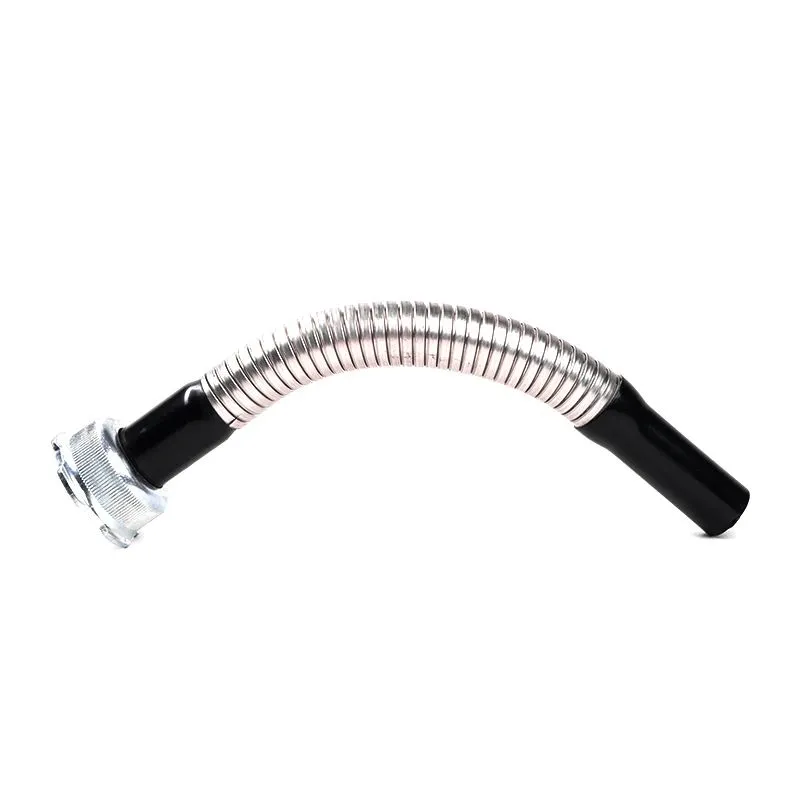 Uzskrūvējama elastīga tvertnes piltuve Valpro DK17, metāls, melna krās.