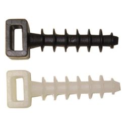 Dībelis savilcei 6x30, melns - 10 gab