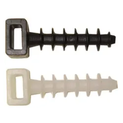 Dībelis savilcei 6x30, melns - 10 gab