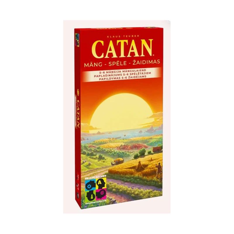 Galda spēle catan paplašinājums 5-6spēl.