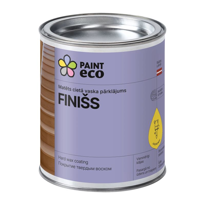 Cietā vaska pārklājums finisš 0.75l
