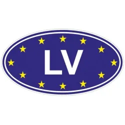 Auto uzlīme, 5 cm x 10 cm