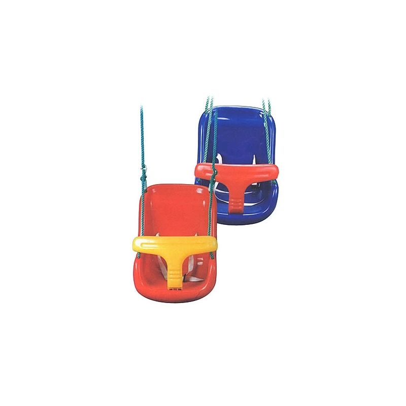 Šūpoles bērniem divkrāsu plastmasas