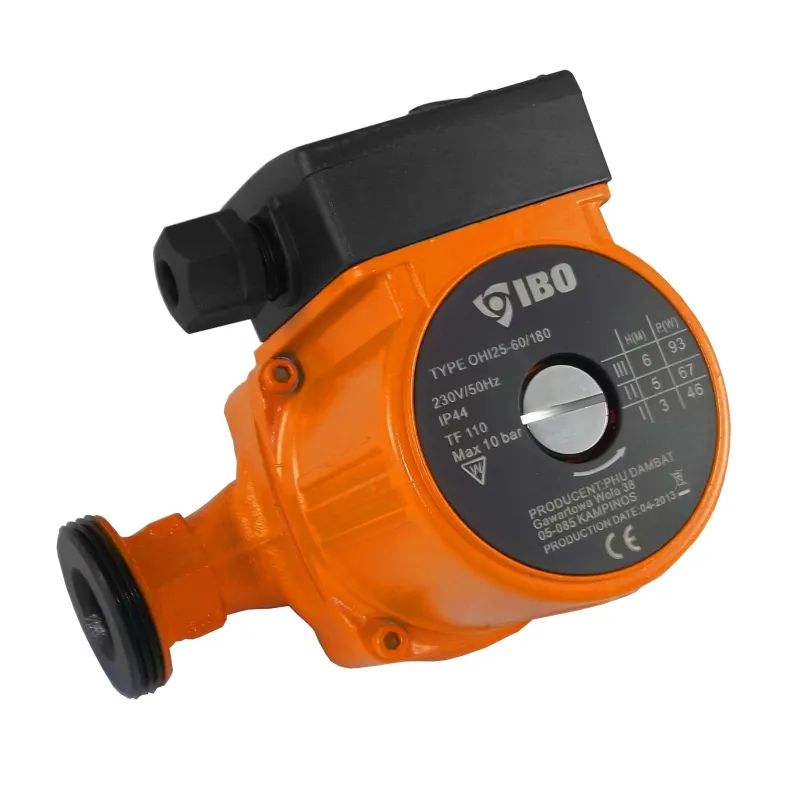 Cirkulācijas sūknis IBO OHI 25-60, 180 mm, 46 - 93 W