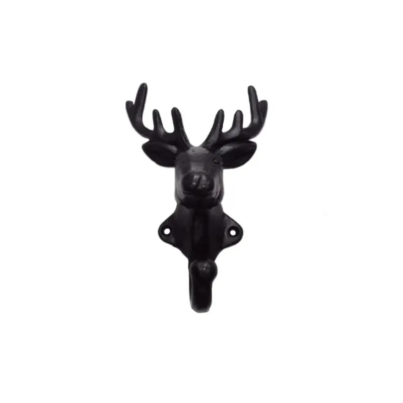 Drēbju āķis GB-2418, 14 cm, melna krās.