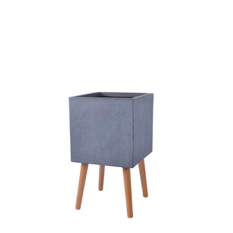 Lillepott Domoletti LT24784T-2S, keraamiline-savi, hall v.