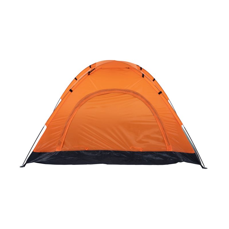 4-местная палатка 103404, oранжевый цв., 210 см x 210 см x 130 см