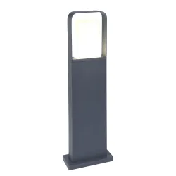 Brīvi stāvošs āra gaismeklis Domoletti Heavy, 15.5W, LED, IP54, antracīta krās., 9 cm x 65 cm