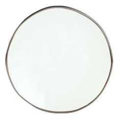 Šķīvis pusd. domoletti delux balts 27cm