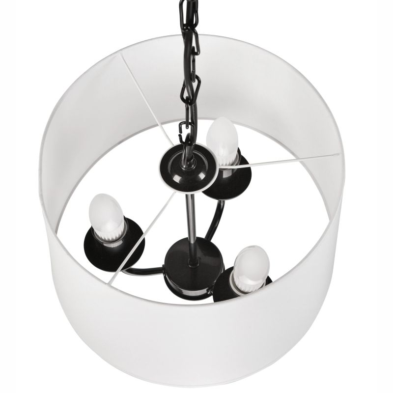 Lampa gr. amy lm-3.148 3xe27 melna