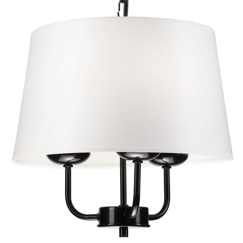Lampa gr. amy lm-3.148 3xe27 melna