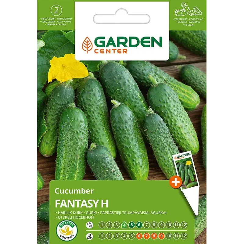 Sēklas Garden Center, gurķi FANTASY H, 1 g