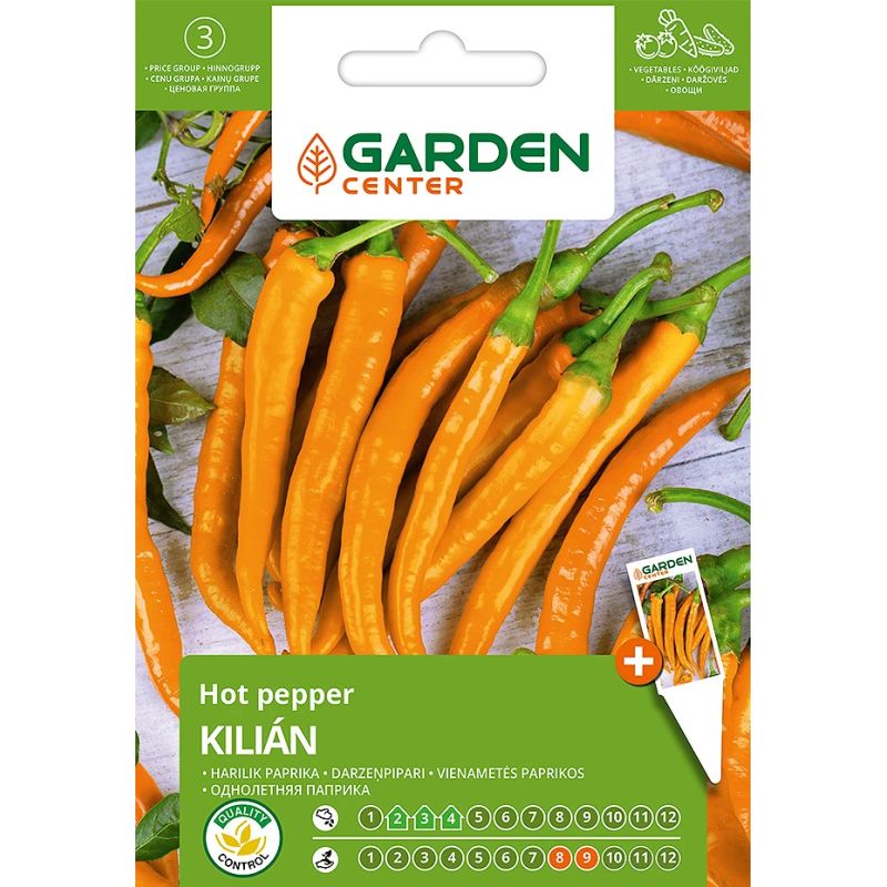 Sēklas dārz.paprikas asās kilian 0.1g