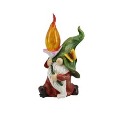 Dekorācija rūķis ar gaismu 19x14.5x34cm