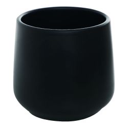 Pods keram. saturn d18 matēts melns