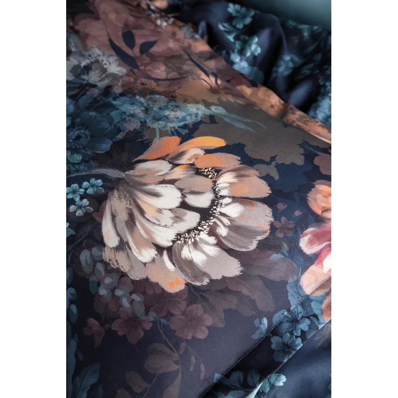 Gultas veļas komplekts Domoletti MELODIA, zila-oranža, 140 x 200 cm