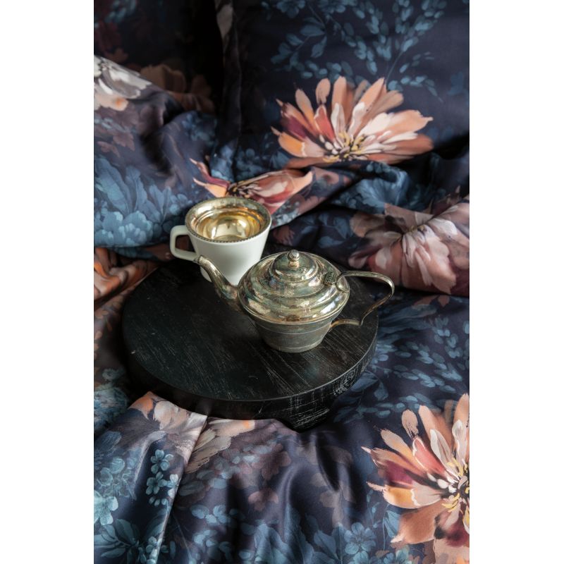 Voodipesukomplekt Domoletti MELODIA, sinine-oranž, 140 x 200 cm