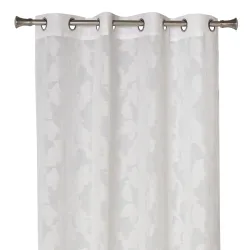 Aizkars pilea 140x260 gredzeni balts d