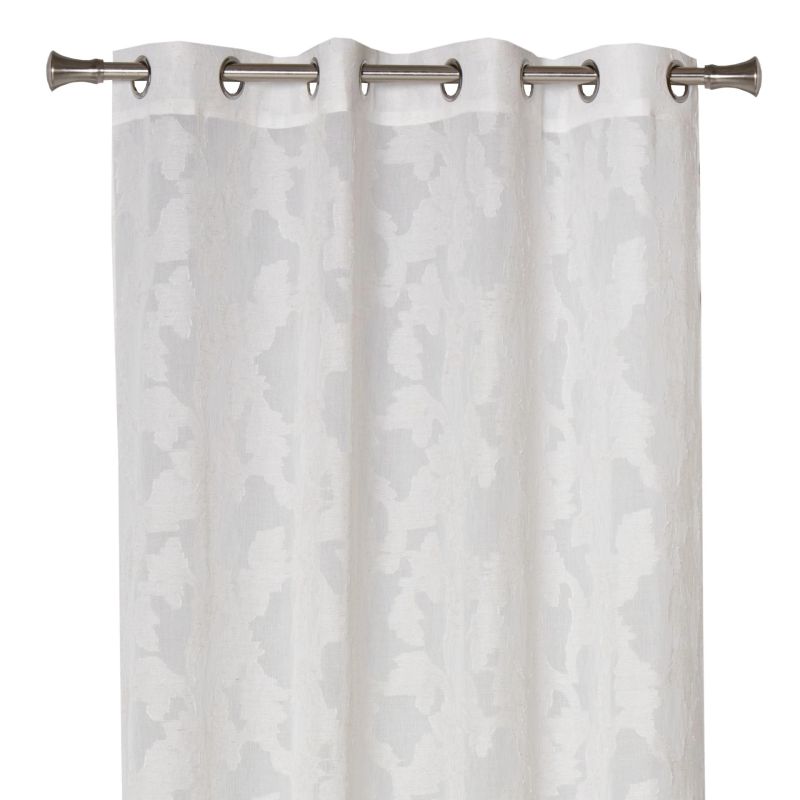 Aizkars pilea 140x260 gredzeni balts d