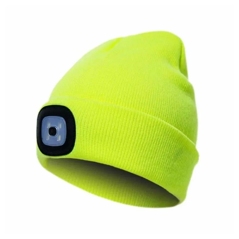 Ziemas cepure Pesso Kled_Or, dzeltena krās.