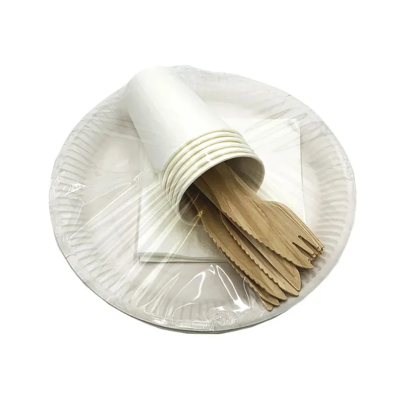 Pap.trauk.+k.gald.pied.k. 6 pers. b.kr.