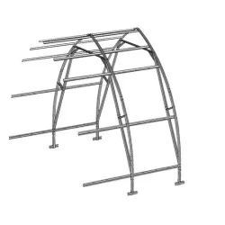 Siltumnīcas pagarinājuma rāmis Klasika 4779037491858, 2 m x 2.5 m
