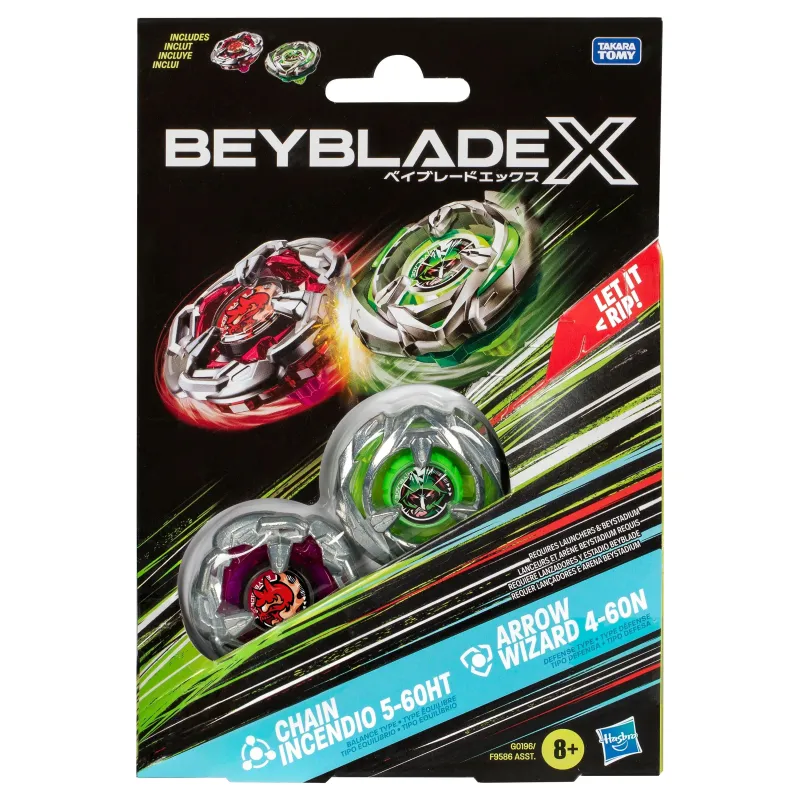 Beyblade rotaļlietas Bey Blade F9586, violeta-zaļa