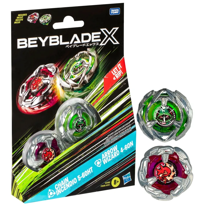 Beyblade rotaļlietas Bey Blade F9586, violeta-zaļa
