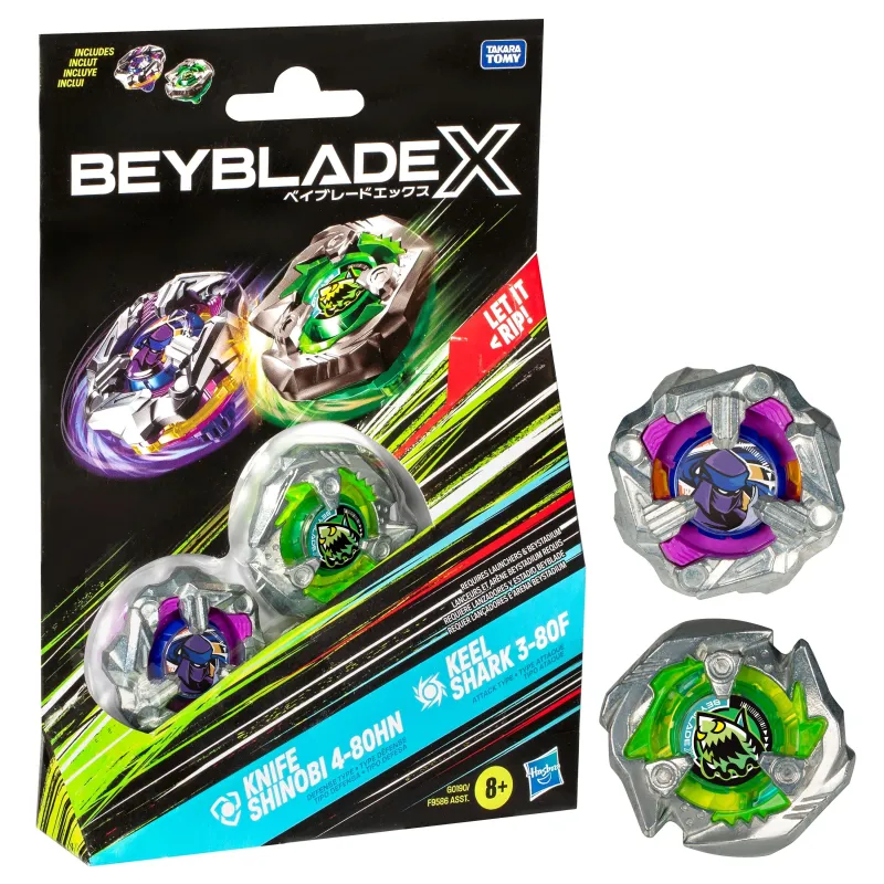 Beyblade rotaļlietas Bey Blade F9586, violeta-zaļa